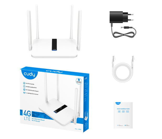 Cudy LT12 (Wi-Fi 1200Mb/s a/b/g/n/ac) LTE CAT.12 - 1189163 - zdjęcie 5
